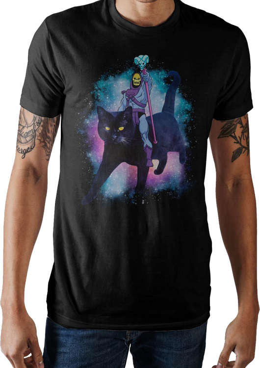 Skeletor and Panthor Masters of the Universe T-Shirt - main product image
