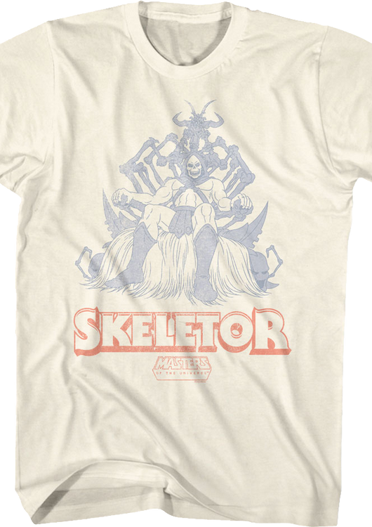Skeletor's Throne Masters of the Universe T-Shirt - main product image