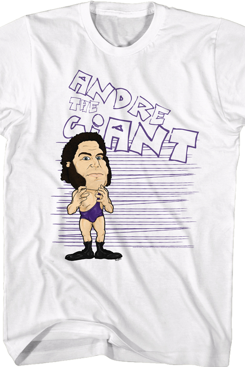 Sketch Andre The Giant T-Shirtmain product image