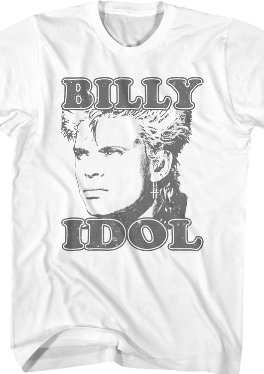 Sketch Billy Idol T-Shirt - main product image