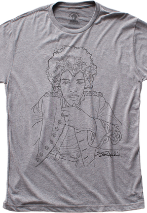 Sketch Jimi Hendrix T-Shirt