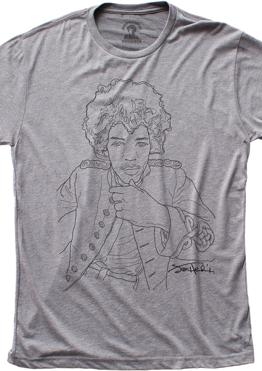 Sketch Jimi Hendrix T-Shirt - main product image
