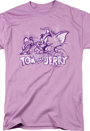 Sketch Tom and Jerry T-Shirt