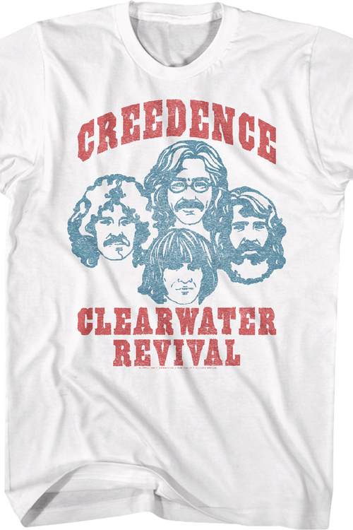 Sketches Creedence Clearwater Revival T-Shirtmain product image