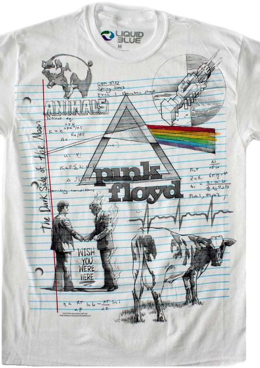 Sketches Pink Floyd T-Shirt - main product image