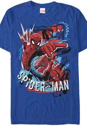 Sketches Spider-Man T-Shirt