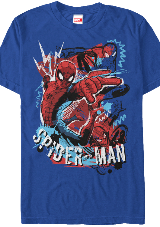 Sketches Spider-Man T-Shirt - main product image