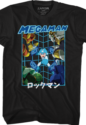 Skull Barrier Mega Man T-Shirt