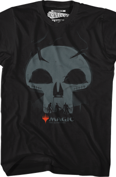Skull Symbol Magic The Gathering T-Shirt