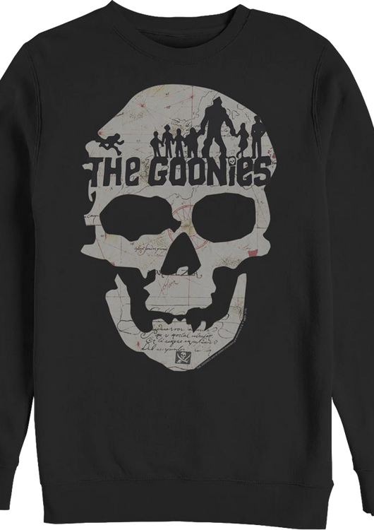 Skull Silhouettes Goonies Sweatshirt - main product image
