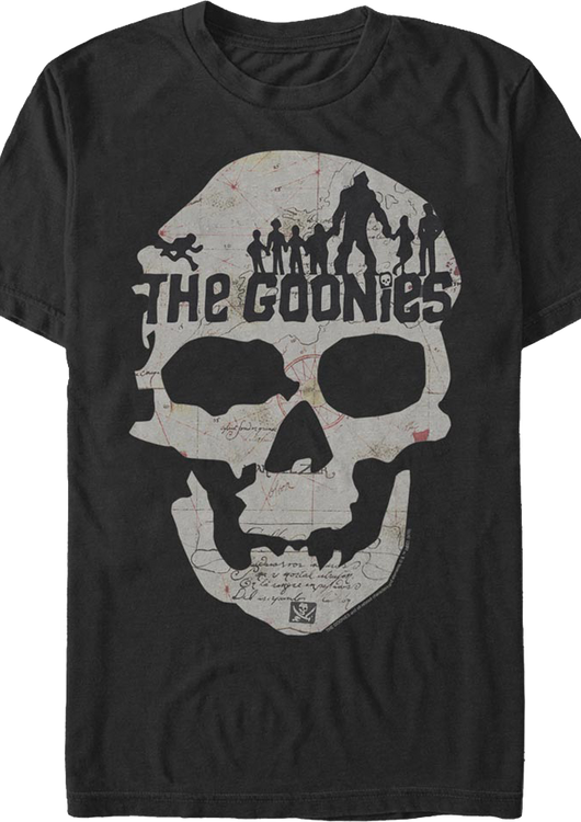 Skull Silhouettes Goonies T-Shirt - main product image