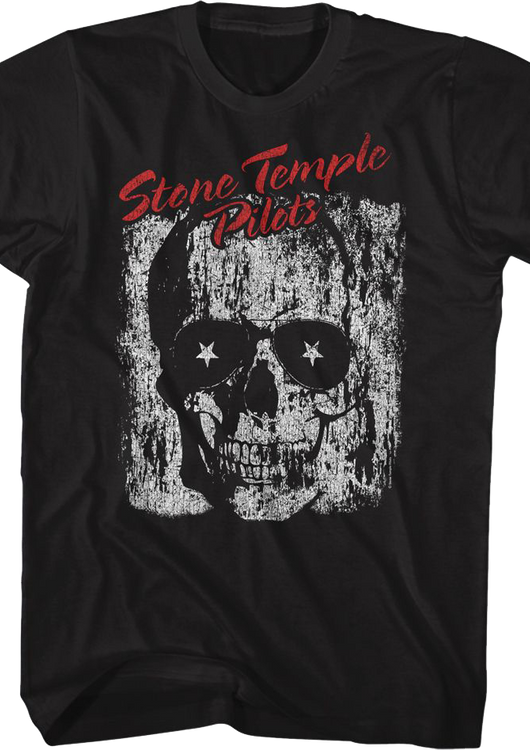 Skull Sunglasses Stone Temple Pilots T-Shirt - main product image