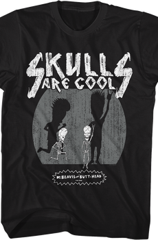 Skulls Are Cool Beavis And Butt-Head T-Shirt