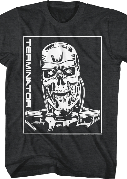 Skynet Endoskeleton Terminator T-Shirt - main product image