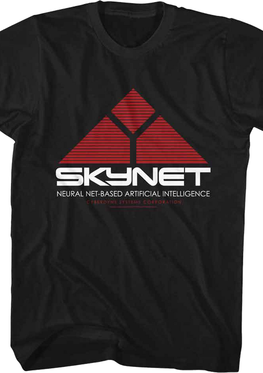 Skynet Logo Terminator T-Shirt - main product image