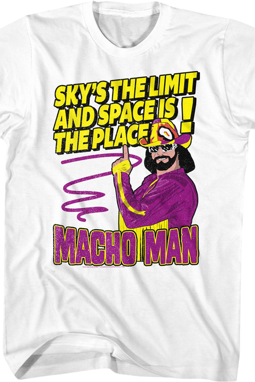 Sky's The Limit Macho Man Randy Savage T-Shirt - main product image