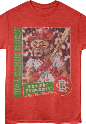 Slammin' Strawberry Batter Up Big League Chew T-Shirt