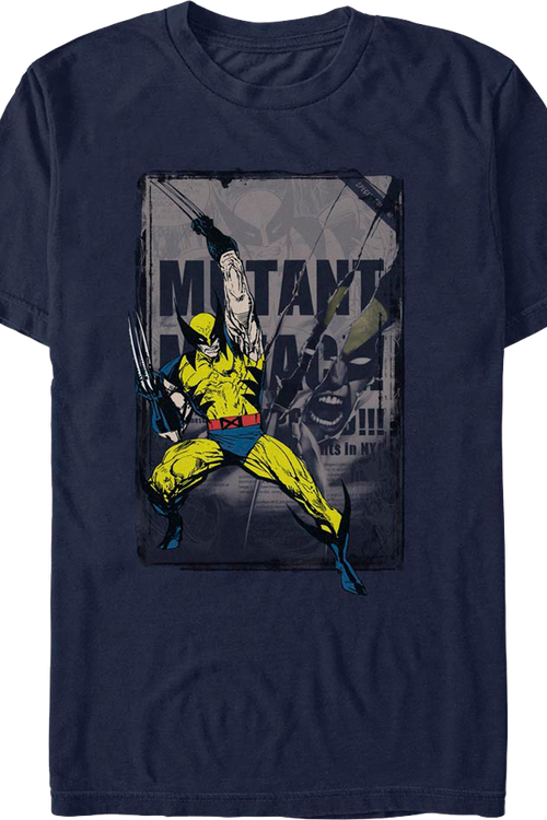 Slashed Wolverine Marvel Comics T-Shirtmain product image