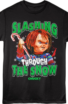 Slashing Through The Snow Child's Play T-Shirt