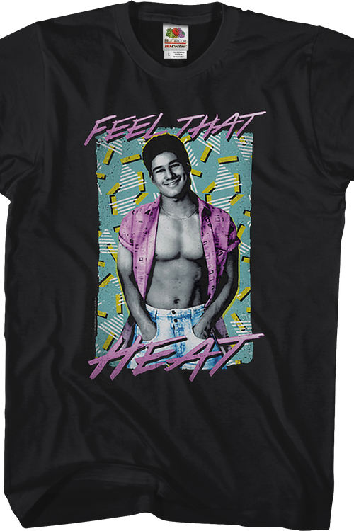 Slater Feel That Heat Saved By The Bell T-Shirtmain product image