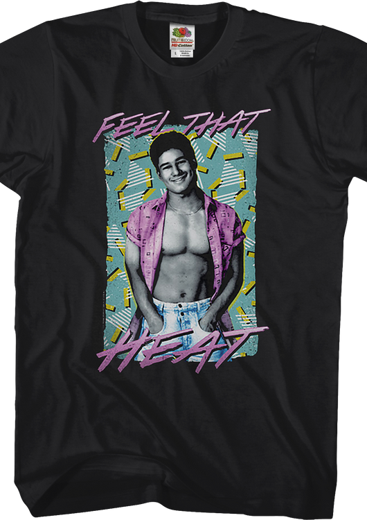 Slater Feel That Heat Saved By The Bell T-Shirt - main product image