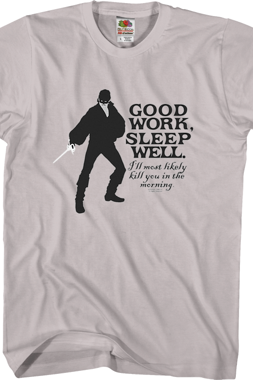Sleep Well Princess Bride Shirtmain product image