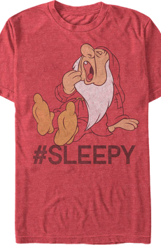 Sleepy Snow White and the Seven Dwarfs T-Shirt