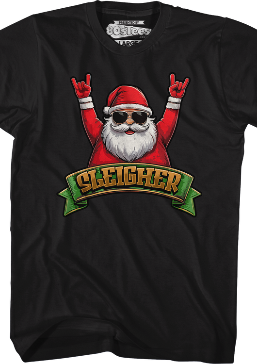 Sleigher Santa Claus T-Shirt - main product image