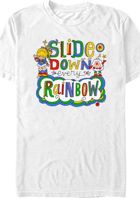 Slide Down Rainbow Brite T-Shirt - main product image
