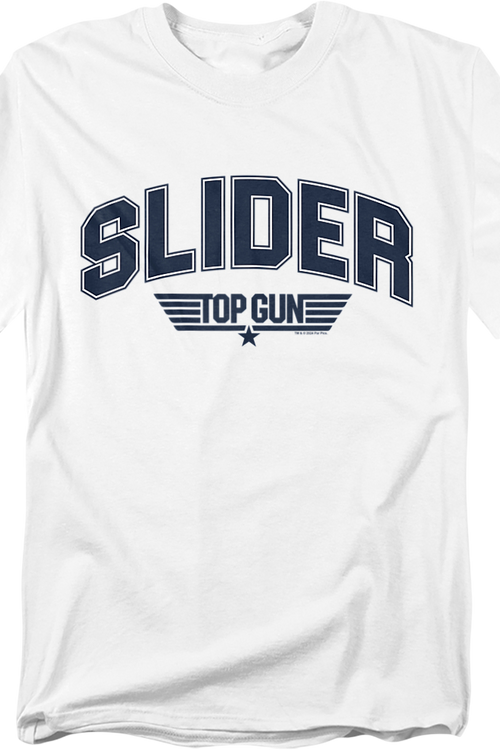 Slider Chenille Letters Top Gun T-Shirt - main product image