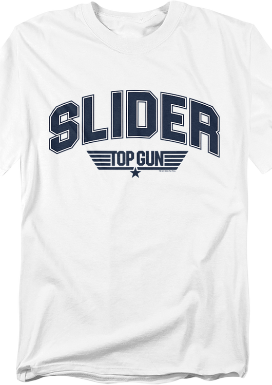 Slider Chenille Letters Top Gun T-Shirt - main product image