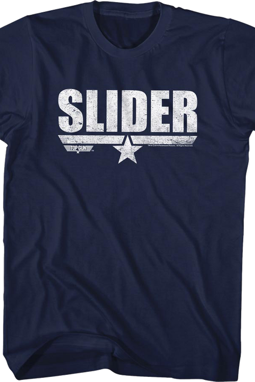 Distressed Slider Top Gun T-Shirtmain product image