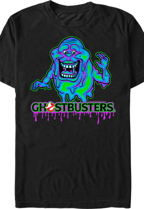 Slimer Colorful Little Spud Ghostbusters T-Shirt