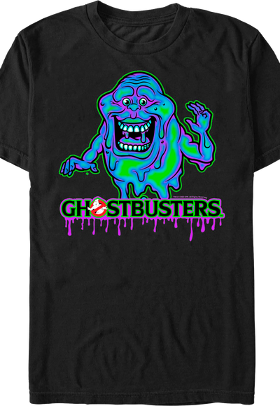 Slimer Colorful Little Spud Ghostbusters T-Shirt