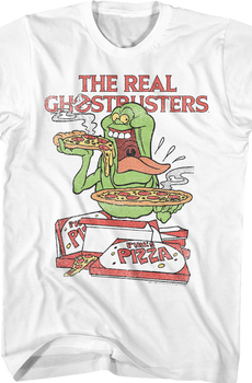 Slimer's Pizza Real Ghostbusters T-Shirt
