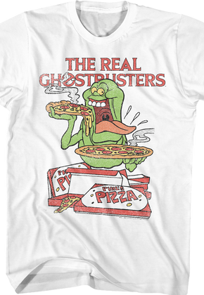Slimer's Pizza Real Ghostbusters T-Shirt