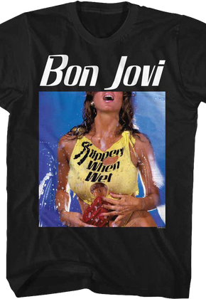 Slippery When Wet Bon Jovi Shirt
