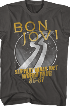Slippery When Wet World Tour Bon Jovi T-Shirt