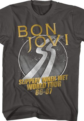 Slippery When Wet World Tour Bon Jovi T-Shirt