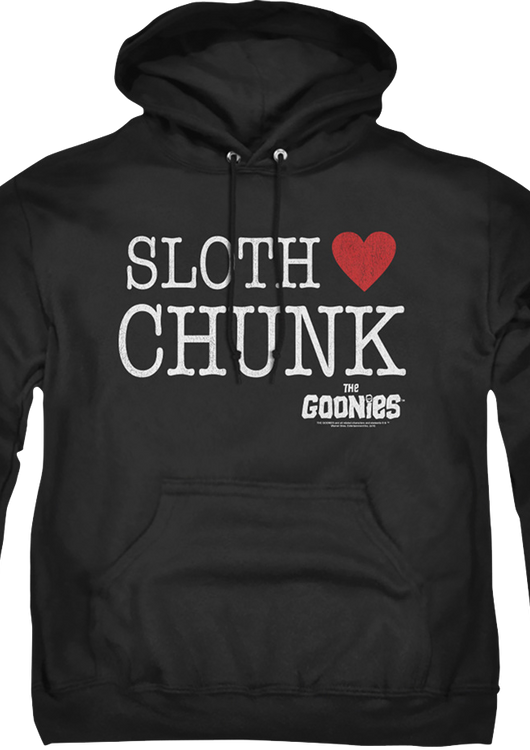 Sloth Loves Chunk Goonies Hoodie - main product image