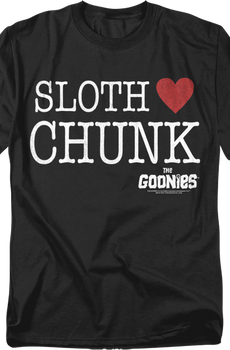 Sloth Loves Chunk Goonies T-Shirt