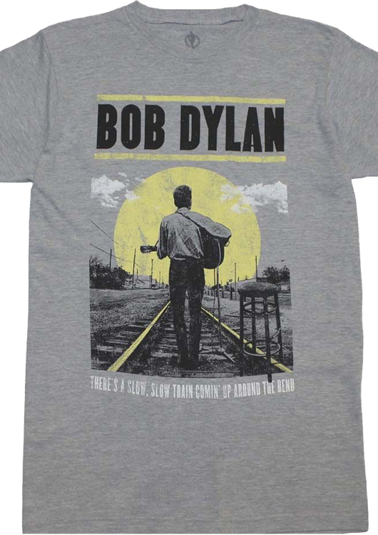 Slow Train Bob Dylan T-Shirt - main product image