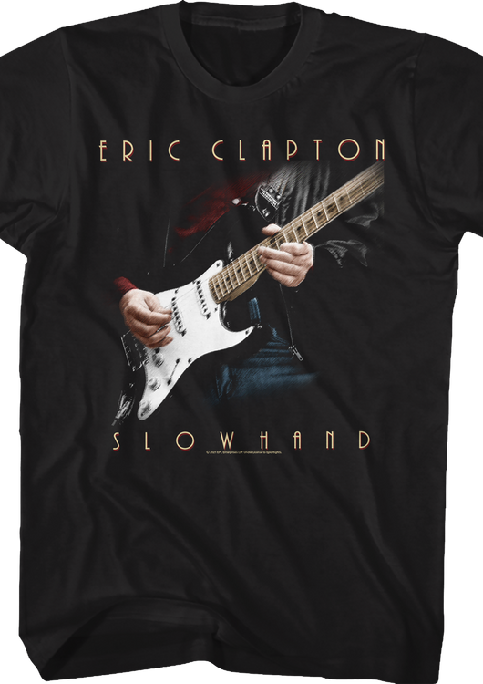 Slowhand Eric Clapton T-Shirt - main product image