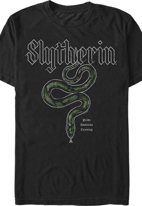 Slytherin Pride Ambition Cunning Harry Potter T-Shirt