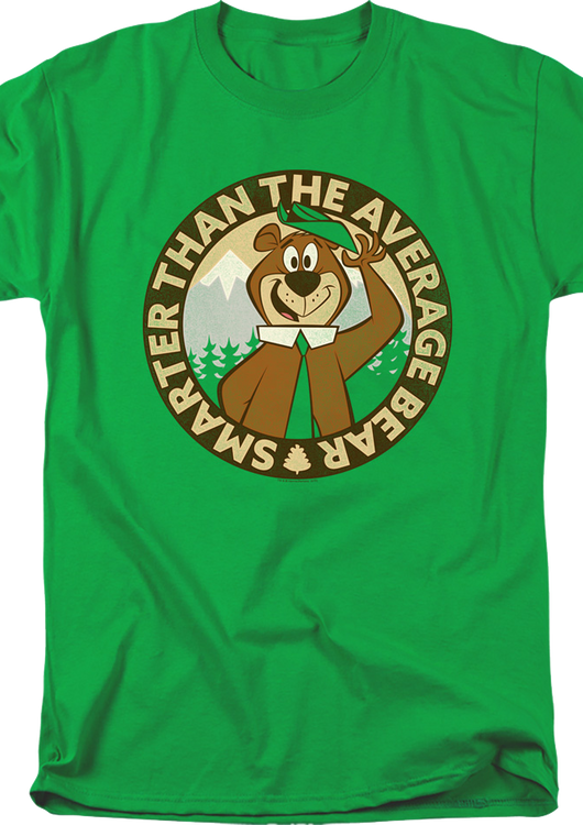 Smarter Than The Average Bear Yogi Bear T-Shirt - main product image
