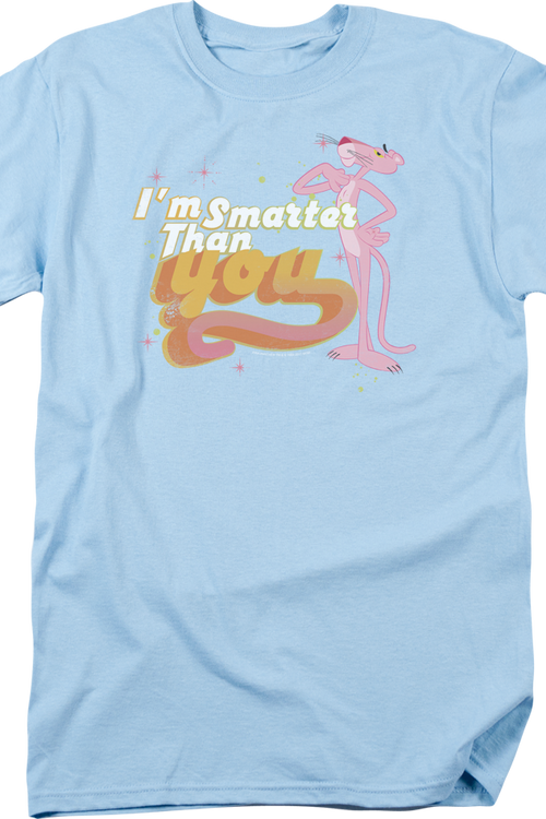 Smarter Than You Pink Panther T-Shirtmain product image