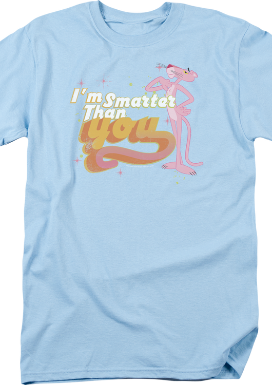 Smarter Than You Pink Panther T-Shirt - main product image
