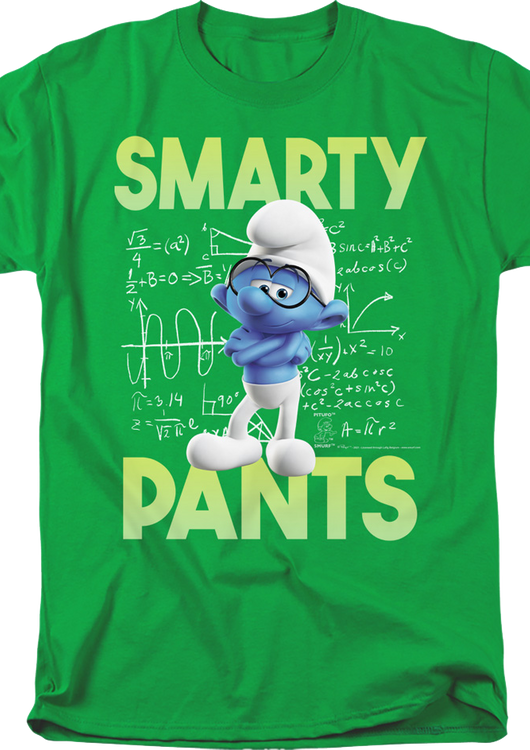 Smarty Pants Smurfs T-Shirt - main product image