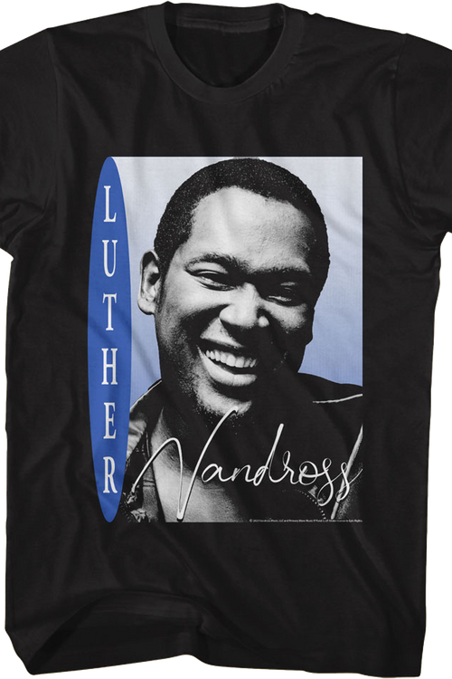 Smile Luther Vandross T-Shirtmain product image