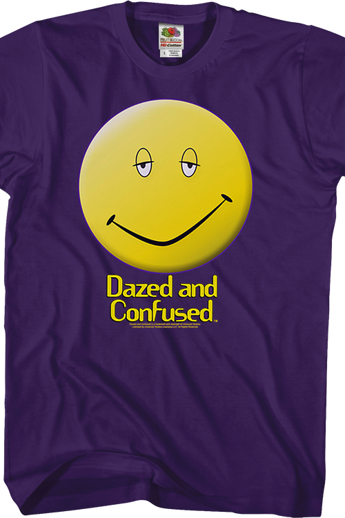 Smiley Face Dazed and Confused T-Shirt - main product image